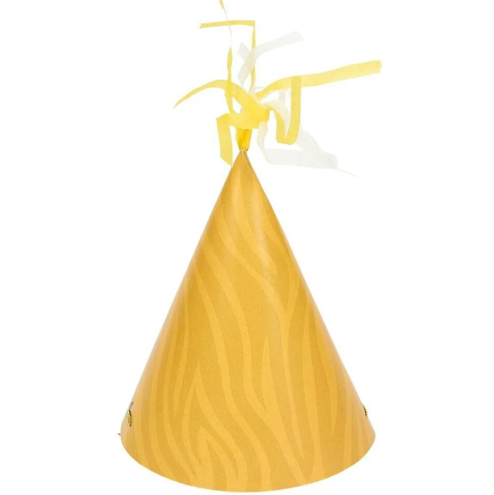 Chapeau de fête thème sauvage x8