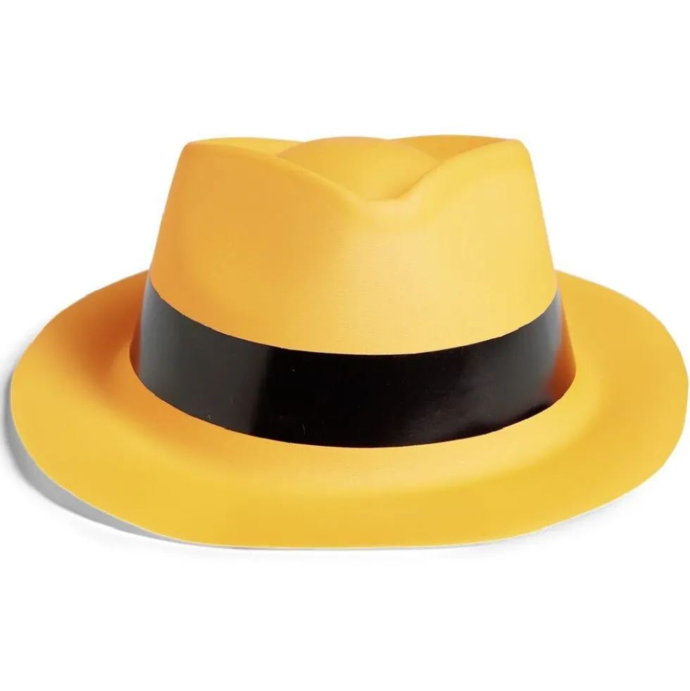 Chapeau fantaisie plastique flashy