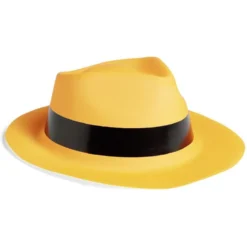 Chapeau fantaisie plastique flashy