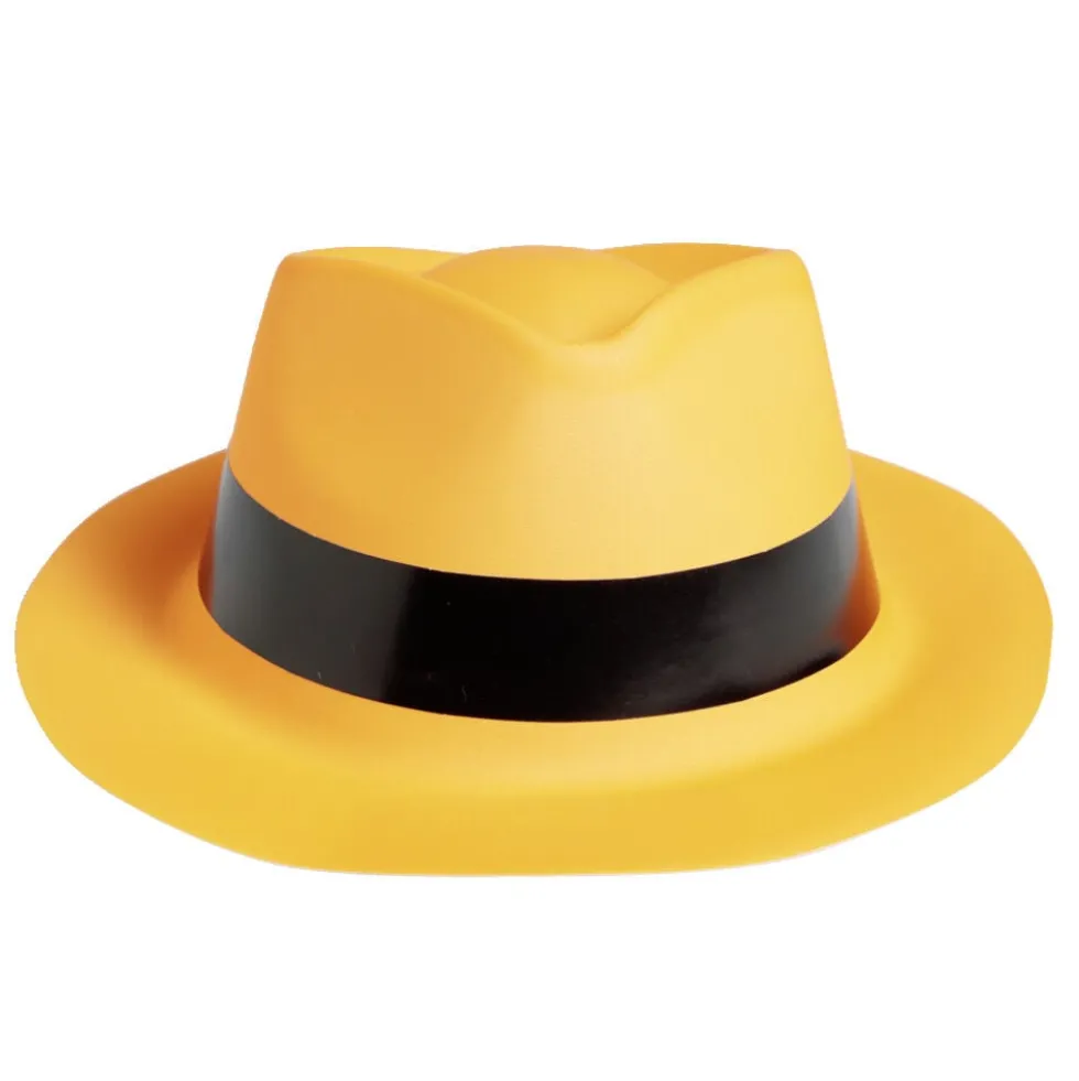 Chapeau fantaisie plastique flashy