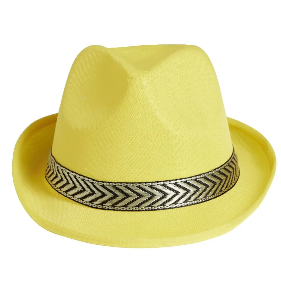 Chapeau fantaisie polyester flashy