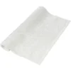 Chemin de table coton blanc brillant