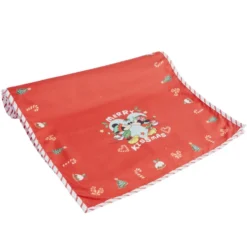 Chemin de table Disney Mickey Minnie rouge 45x295cm