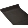 Chemin de table noir effet tissu papier voie sèche 4,8 m
