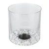 Cheminée de table à l'éthanol et bioéthanol Ø18xH26,5cm