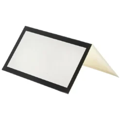 Chevalet marque place x 20 noir et blanc