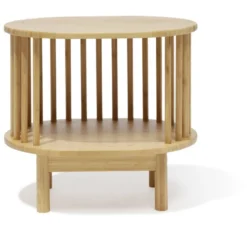 Chevet Gaïa bambou naturel - L46xP35xH41,5cm