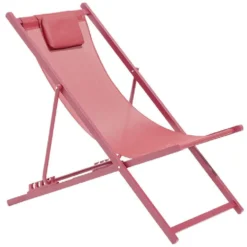 Chilienne Oxford 5 positions rouge 100x61xH92cm