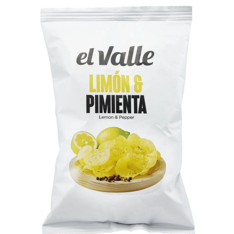 Chips El Valle saveur citron et poivre 130g