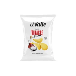Chips El Valle saveur sel et vinaigre 120g