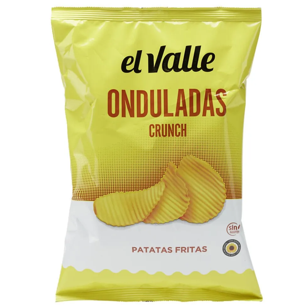 Chips ondulées El Valle saveur pomme de terre 150g
