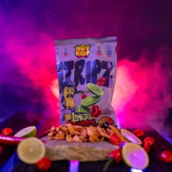 Chips piquantes Hot Chip saveur piment Habanero et citron vert 80gr