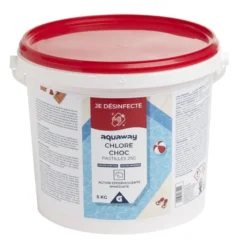 Chlore choc piscine pastilles 25g Aquaway 5kg