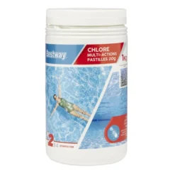 Chlore multiactions piscine 1kg pastille 20gr
