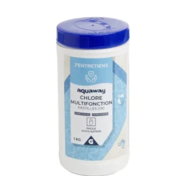 Chlore multifonction piscine pastilles 20g Aquaway 1kg