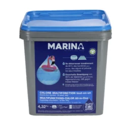 Chlore multifonction piscine 32 galets 4,3kg
