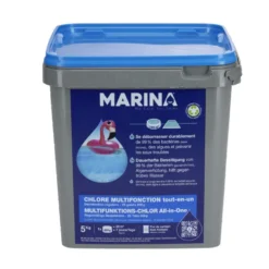 Chlore multifonctions galet 200g Marina 5kg