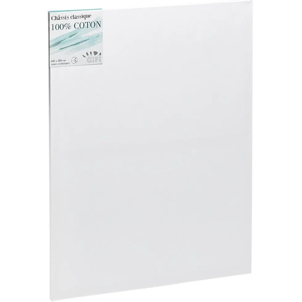 Châssis blanc 60x80cm