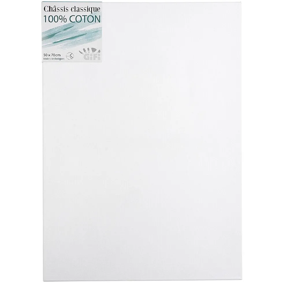 Châssis blanc 50x70cm