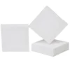 Châssis entoilé blanc 3D 100% coton 12x12cm x3