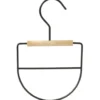 Cintre à accessoires métal et bois L13xH20cm