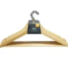 Cintre en bois avec crochet métal 10 pièces L44,5cm