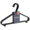 Cintre enfant plastique noir x8