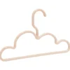 Cintre nuage enfant rose x2