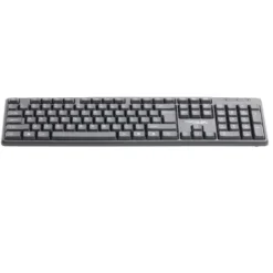 Clavier filaire noir USB 14x42cm