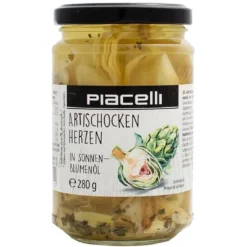 Coeur d'artichaut mariné à l'huile d'olive 280gr