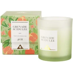 Coffret bougie Grenade acidulée