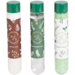 Coffret cadeau Winter Spa huile/gel/sel 3 flacons