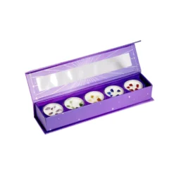 Coffret de 5 bougies chauffe plat lithothérapie