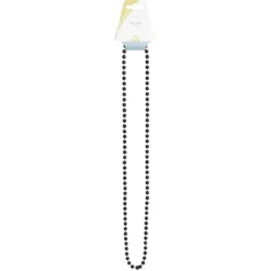 Collier perle blanc ou noir L84cm