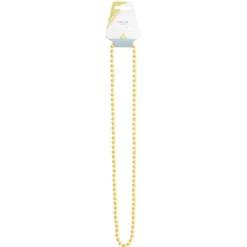 Collier perle flashy L84cm - 4 modèles