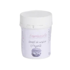 Colorant alimentaire de surface couleur argenté - pot de 5gr