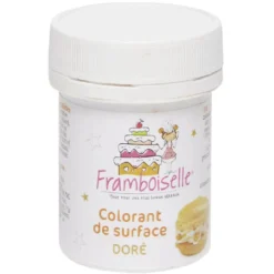 Colorant alimentaire de surface doré 5gr