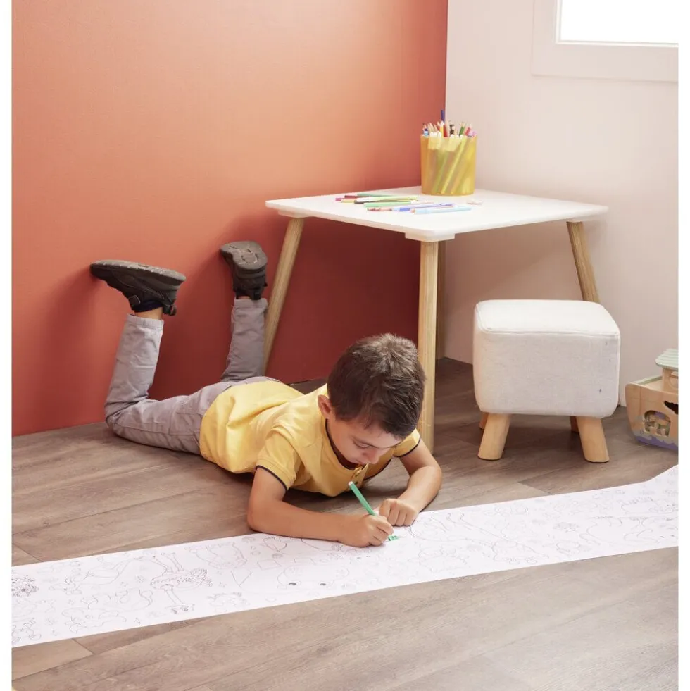 Coloriage en papier adhésif rouleau 2m