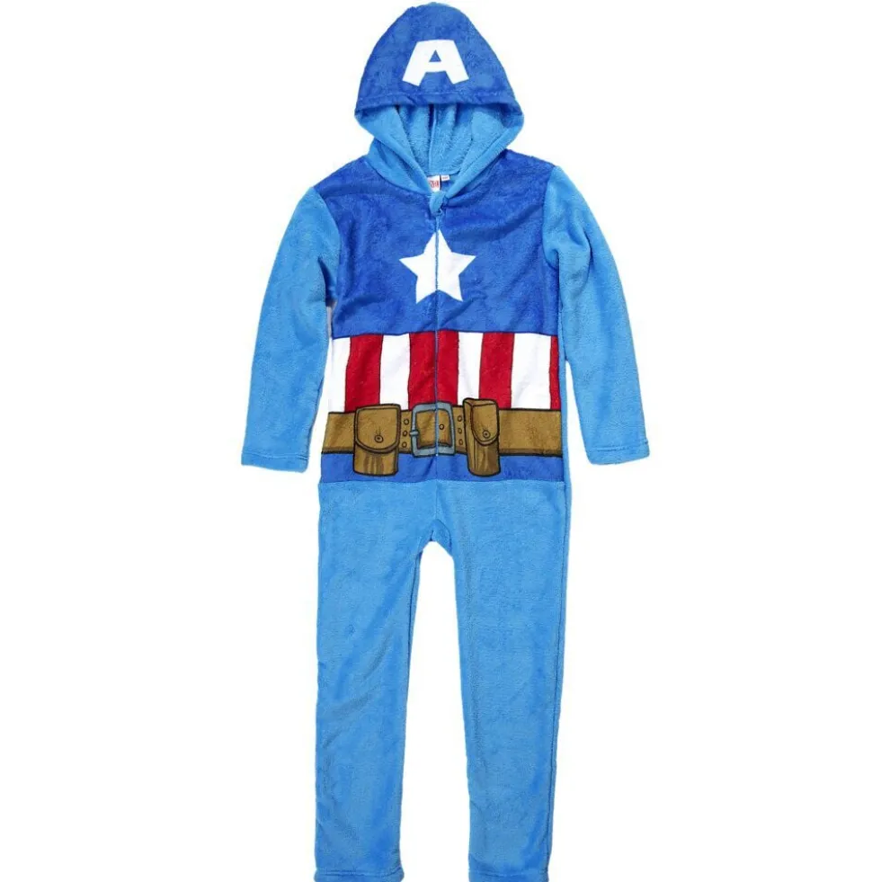 Combinaison enfant Captain America 8/10ans