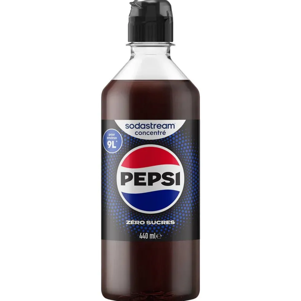 Concentré Sodastream Pepsi Zéro sucres 440ml