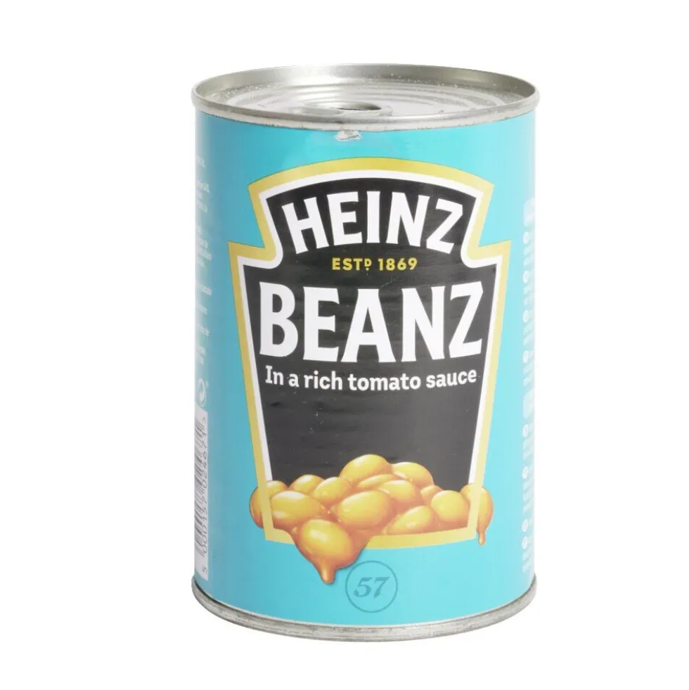 Conserve Heinz Beanz haricots blancs sauce tomate 415gr