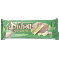 Cookie Dubai Style crème pistache enrobage chocolat au lait 96gr