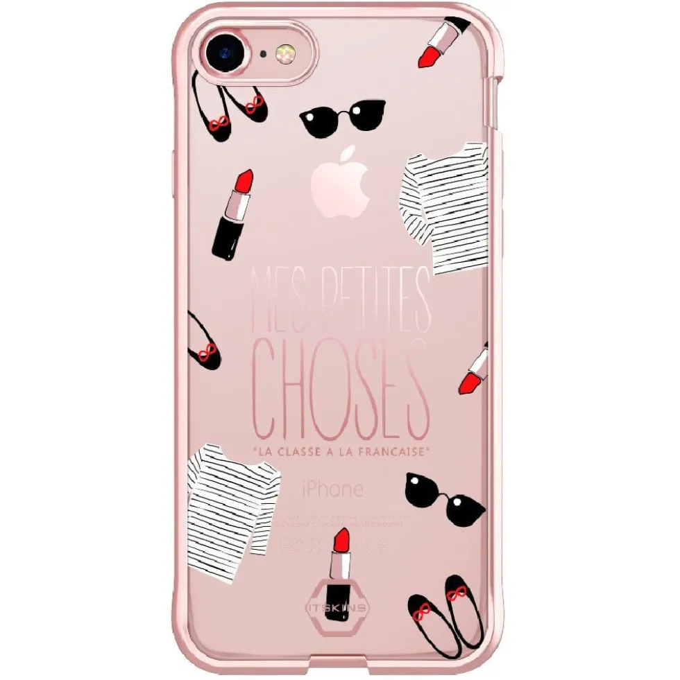 Coque pour IPhone X motif fleur plastique