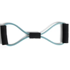 Corde de résistance fitness 1800mm bleu ou rouge