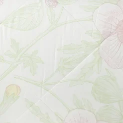Couette 2 personnes 240x220cm imprimé motif floral (4 modèles)
