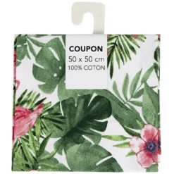 Coupon tissu 100% coton 50x50cm