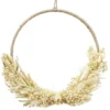 Couronne fleurs séchées Ø32cm