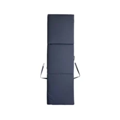 Coussin bain de soleil Oxford gris 185x55xH4cm