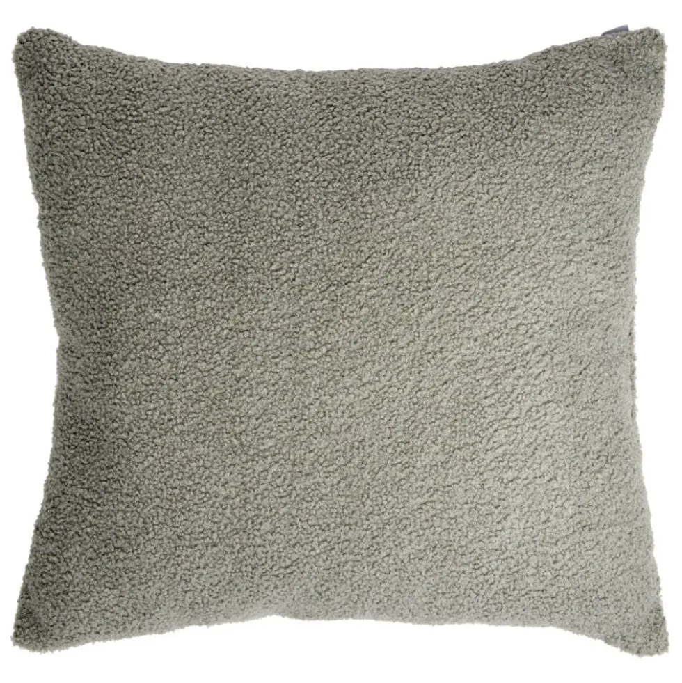 Coussin carré effet laine bouclette 40x40cm (3 modèles)