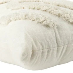 Coussin carré tufté relief coloré 45x45cm (4 modèles)